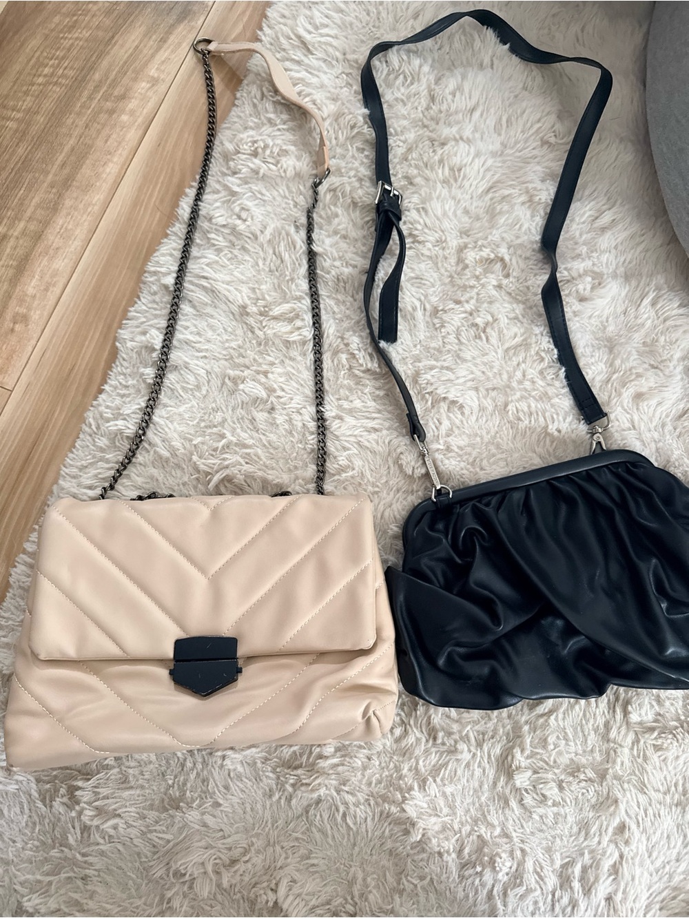 2 crossbody bags